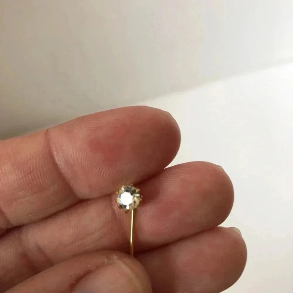 Vtg Austrian Crystal  Stick Pin - Picture 6 of 11